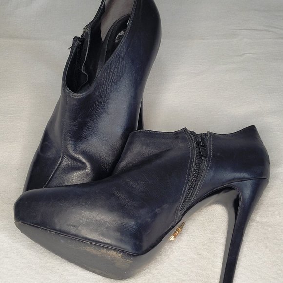 Leather bootie- Pour La Victoire, Vero Cuoio, 4.5 - Picture 9 of 11